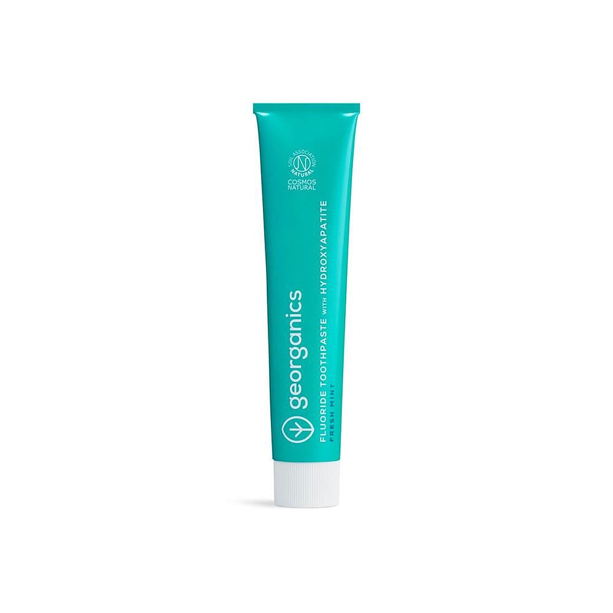 Georganics Toothpaste with Hydroxyapatite - Fresh Mint - with fluoride 75ml