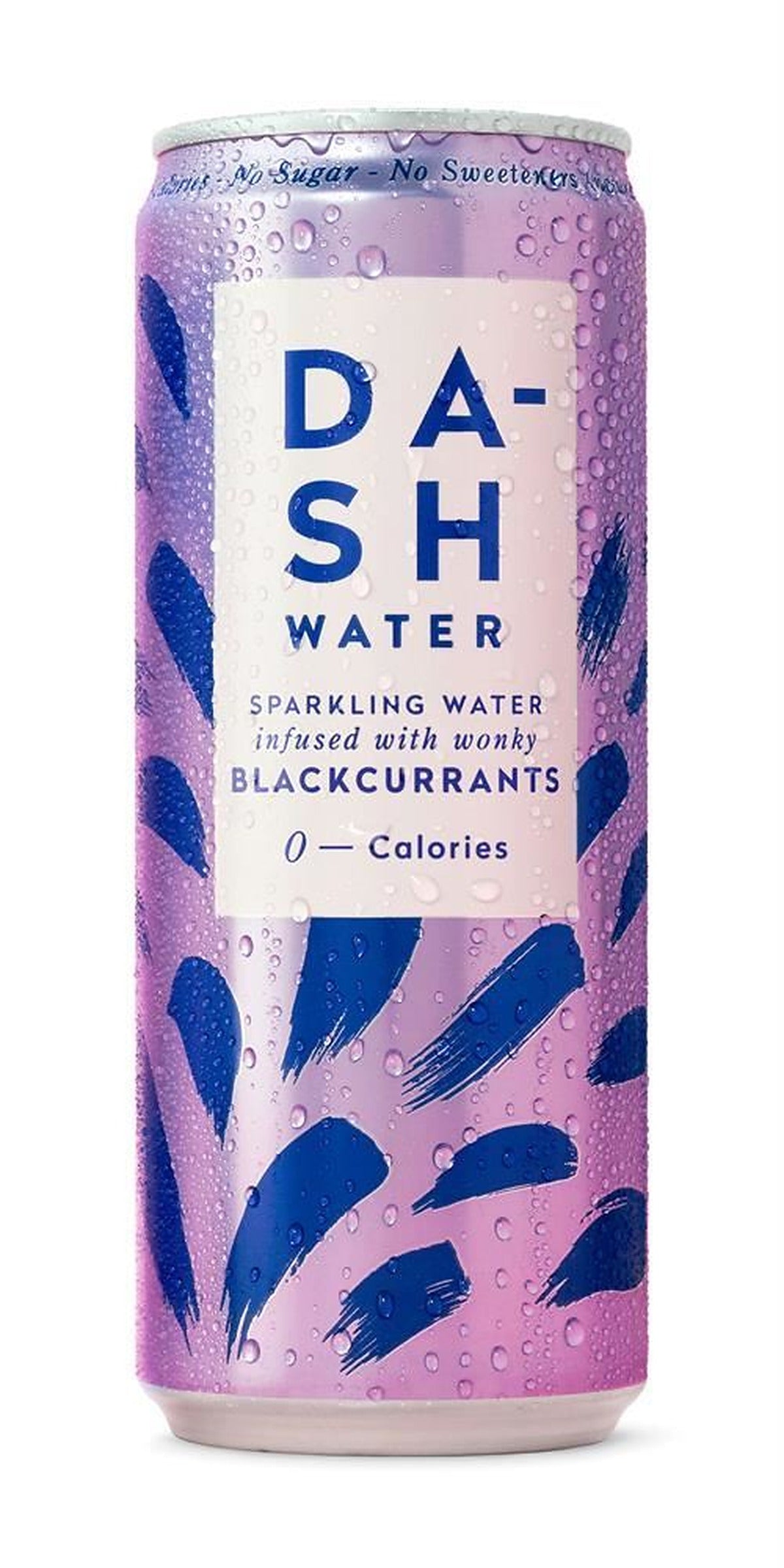 Dash Water Sparkling infused with Blackcurrant 330ml - 6 Pack