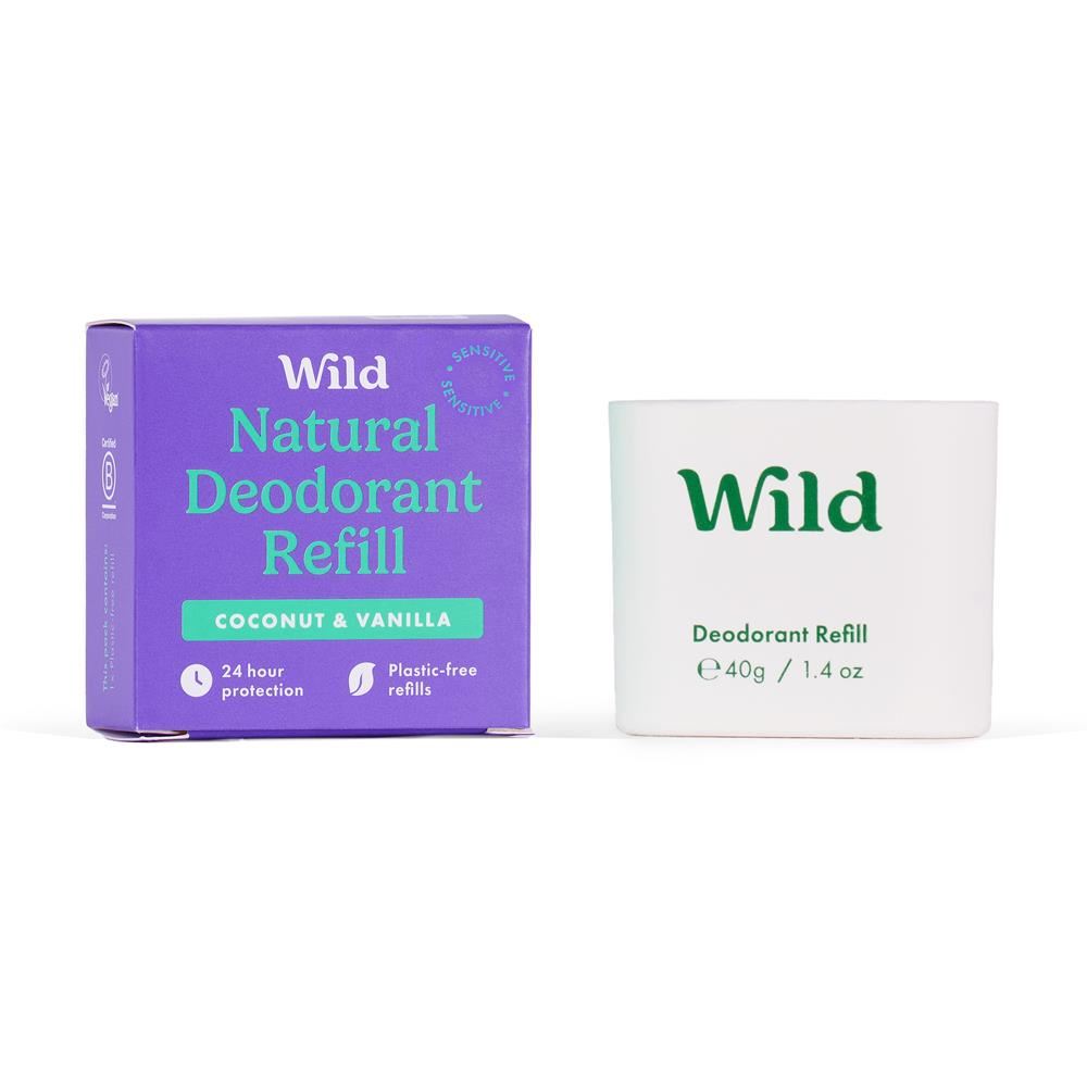 Wild Coconut & Vanilla Sensitive Deo Refill 40g