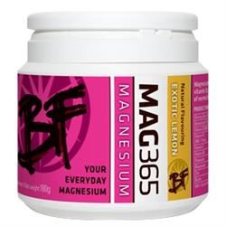 Mag365 BF Magnesium supplement with D3 K2 Zinc - Exotic Lemon 180g