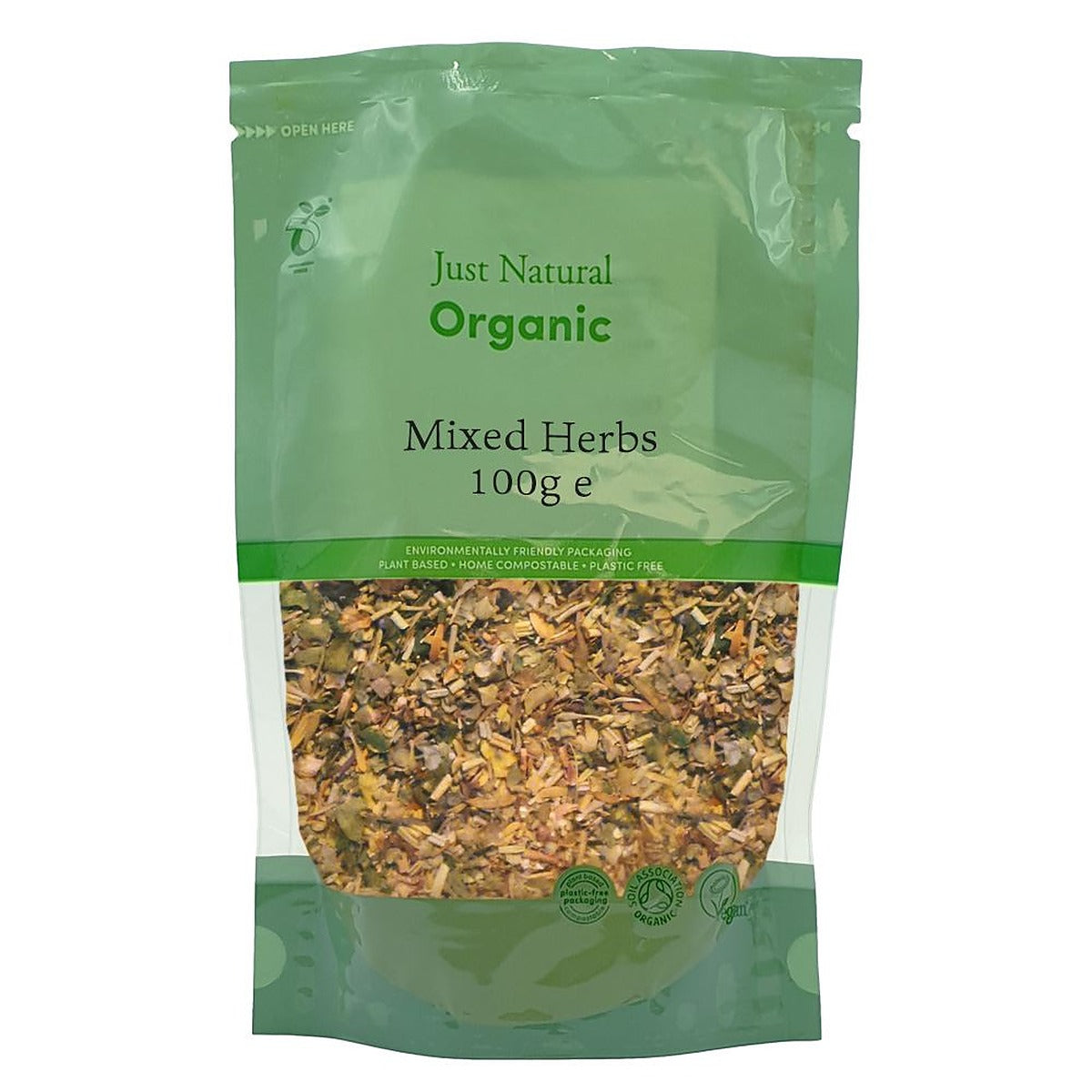 Just Natural Herbs Organic Mixed Herbs 100g