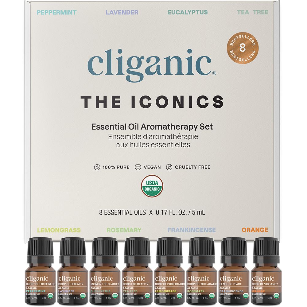 Cliganic Organic Aromatherapy Set Top 8
