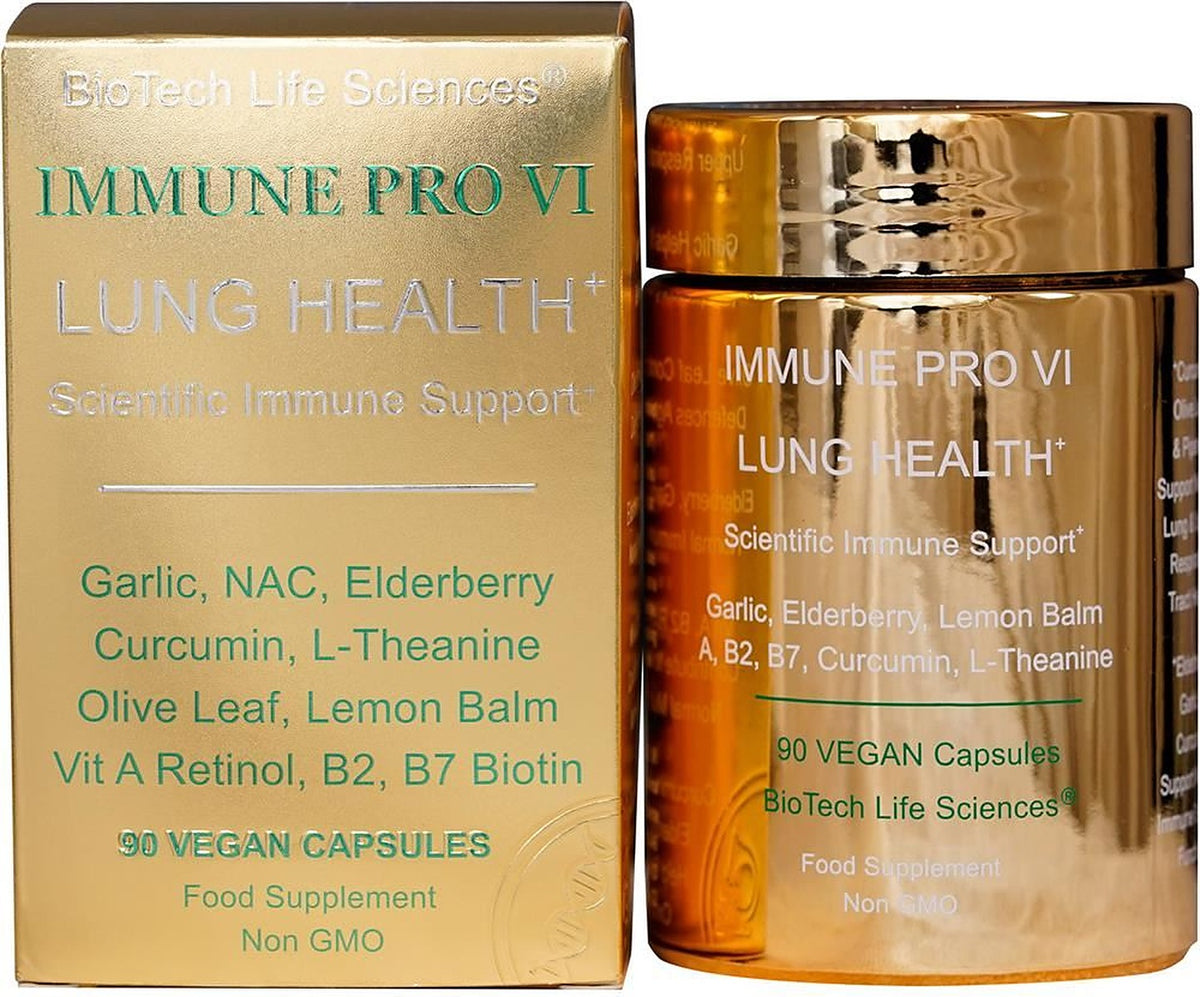 Cardiovascular Immune 6 Healthy Cholesterol Lung Heart Joints 90 Vegan Caps