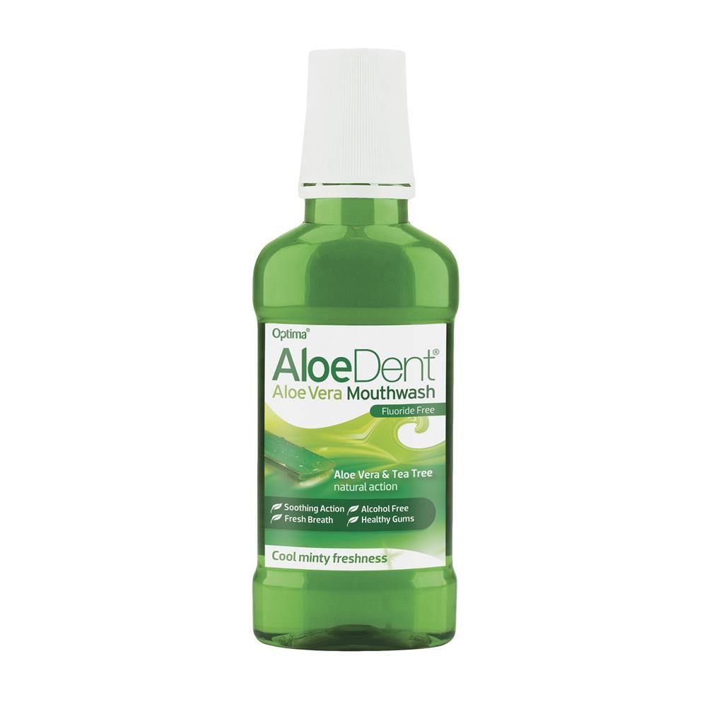 Aloe Dent Aloe Vera Mouthwash Fluoride Free 250ml