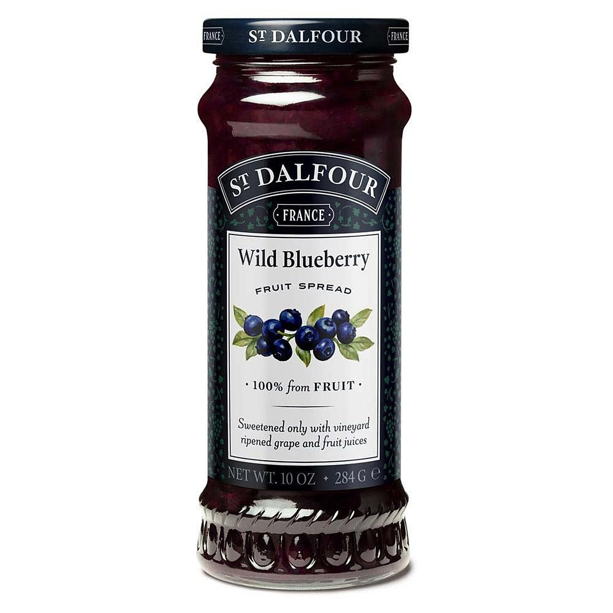 St Dalfour Blueberry Fruit Spread 284g