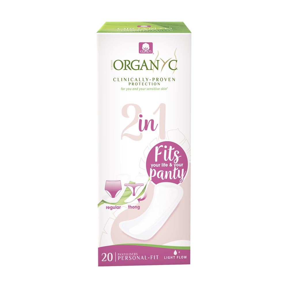 Organyc 2in1 Panty Liner (Liner / Thong Liner)