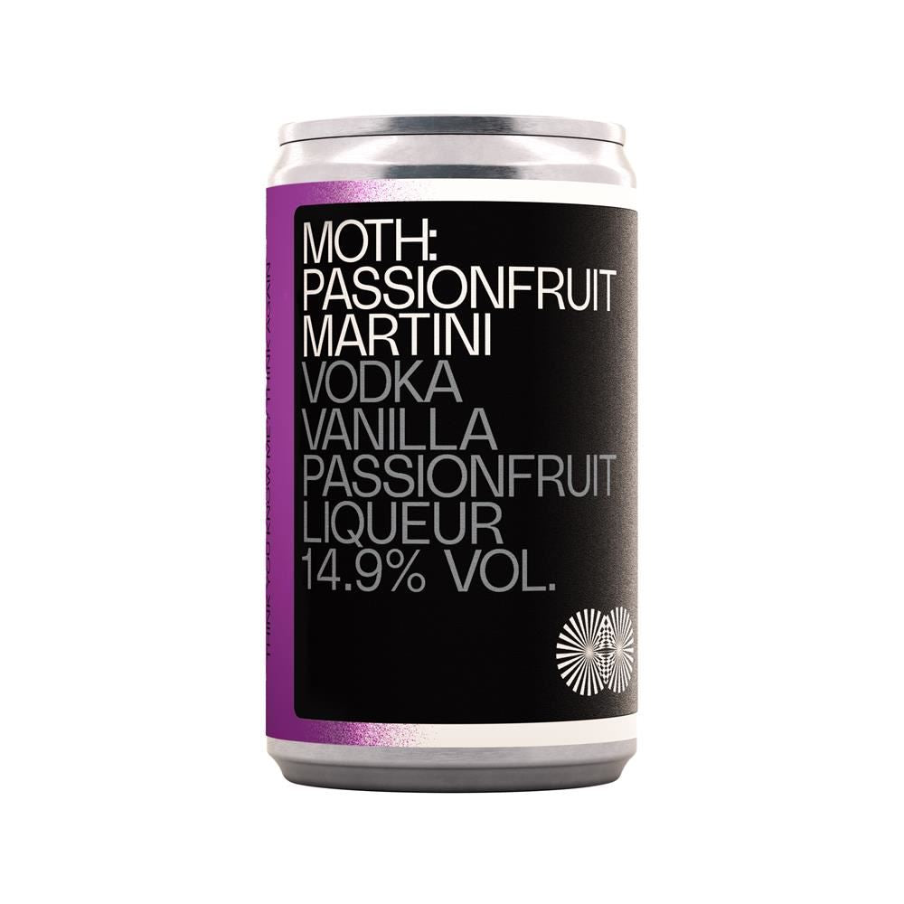 MOTH: Passionfruit Martini 149% 125ml - 12 Pack