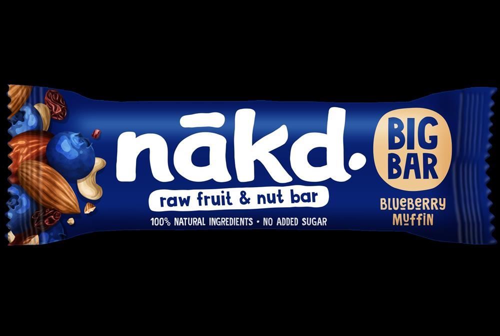 Nakd Blueberry Muffin Big Bar 45g - 16 Pack