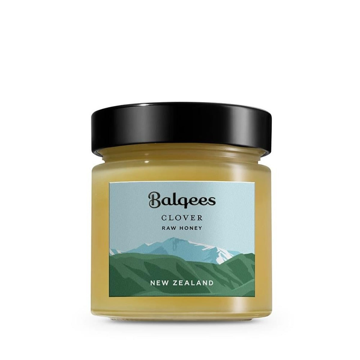 Balqees Raw New Zealand Clover Honey 250g