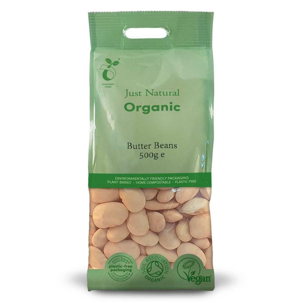 Just Natural Organic Organic Butter Beans 500g
