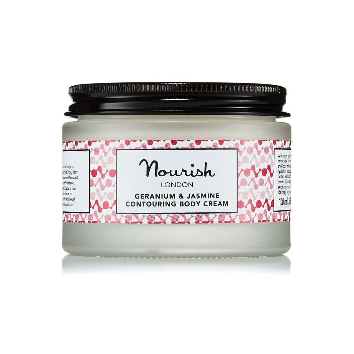 Nourish London Geranium & Jasmine Body Cream 100ml