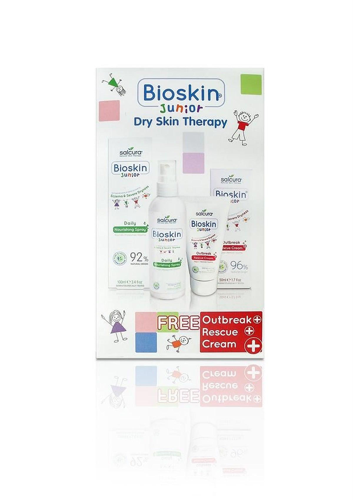 Salcura Bioskin Junior Duo Pack Nourishing Spray & Rescue Cream