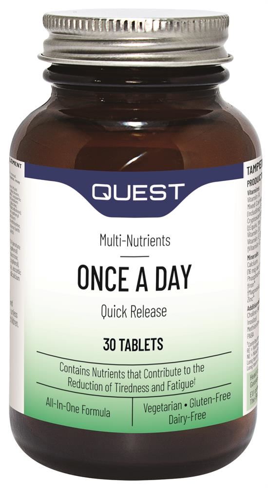 Quest ONCE A DAY MULTIVITAMIN 30 Tablets