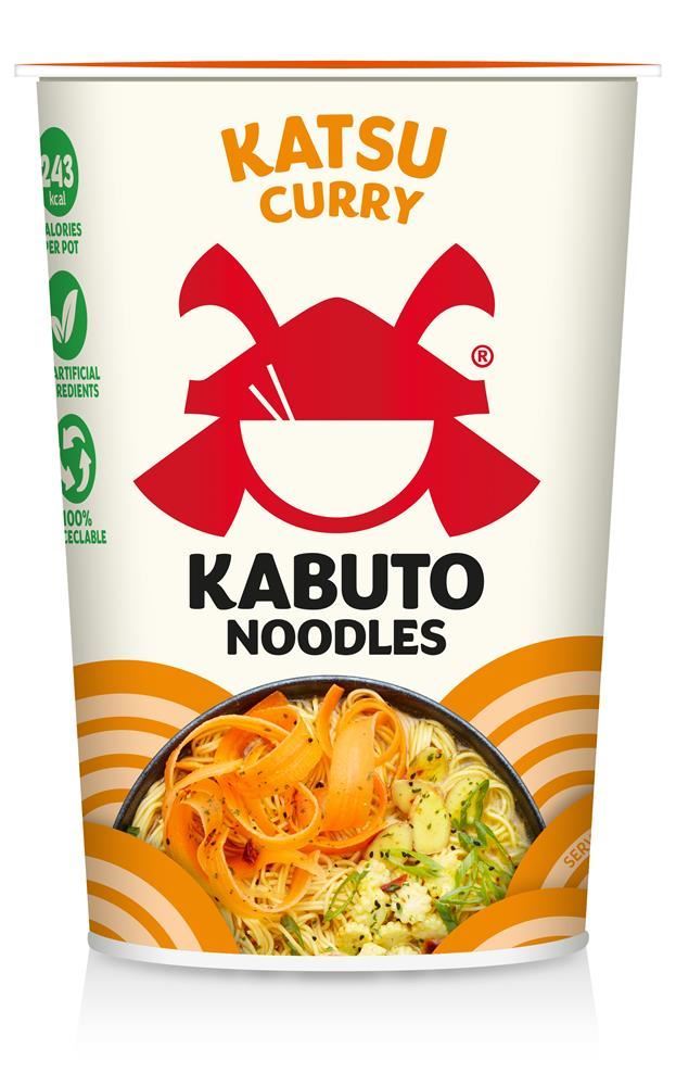 Kabuto Noodles Katsu Curry 65g - 6 Pack