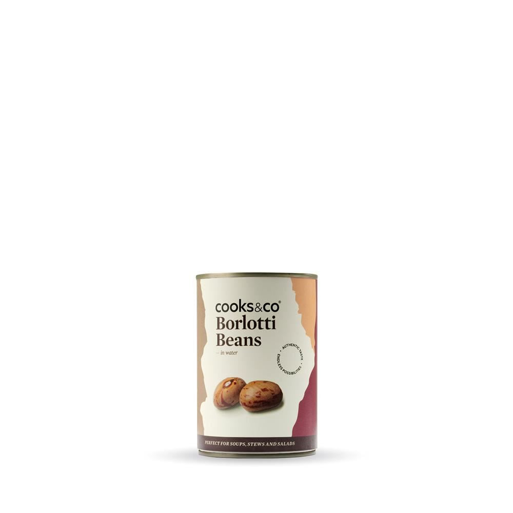 Cooks and Co Borlotti Beans 400g