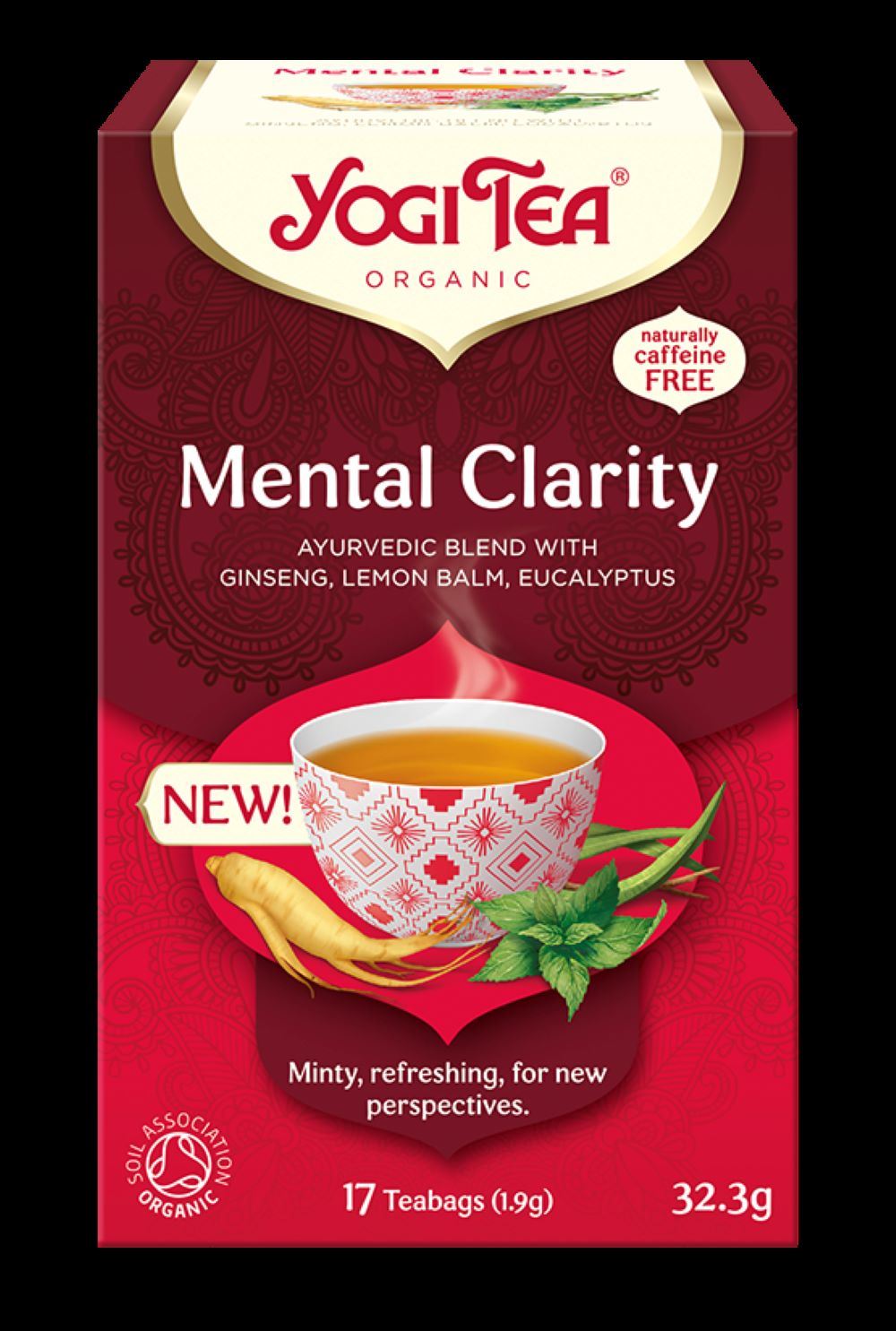 Yogi Tea Mental Clarity Organic 17 bags