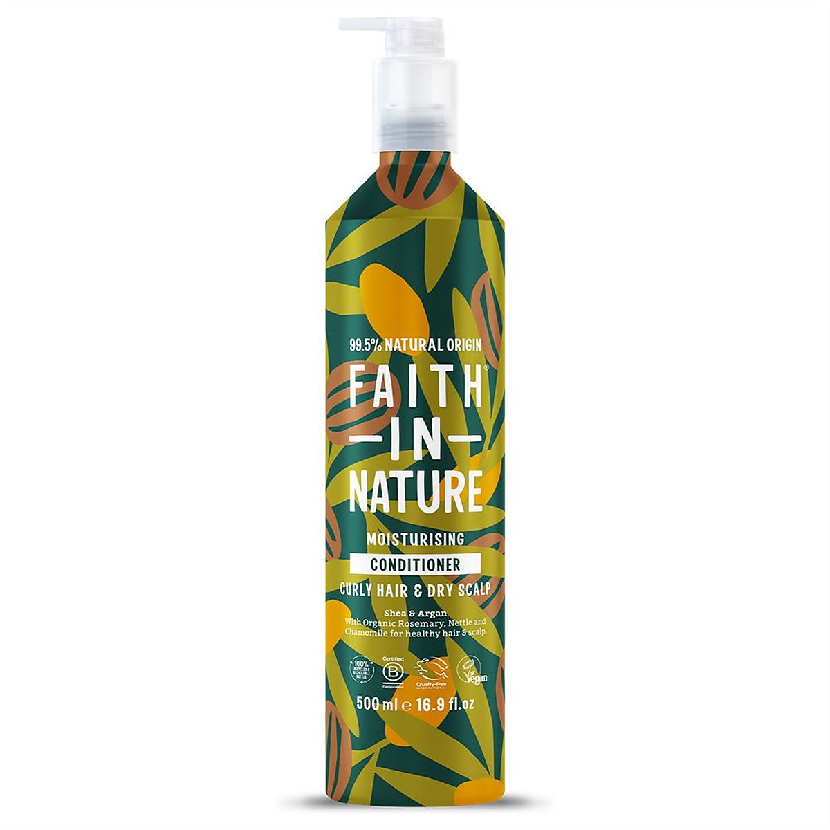 Faith in Nature Shea and argan conditioner - 500ml aluminium