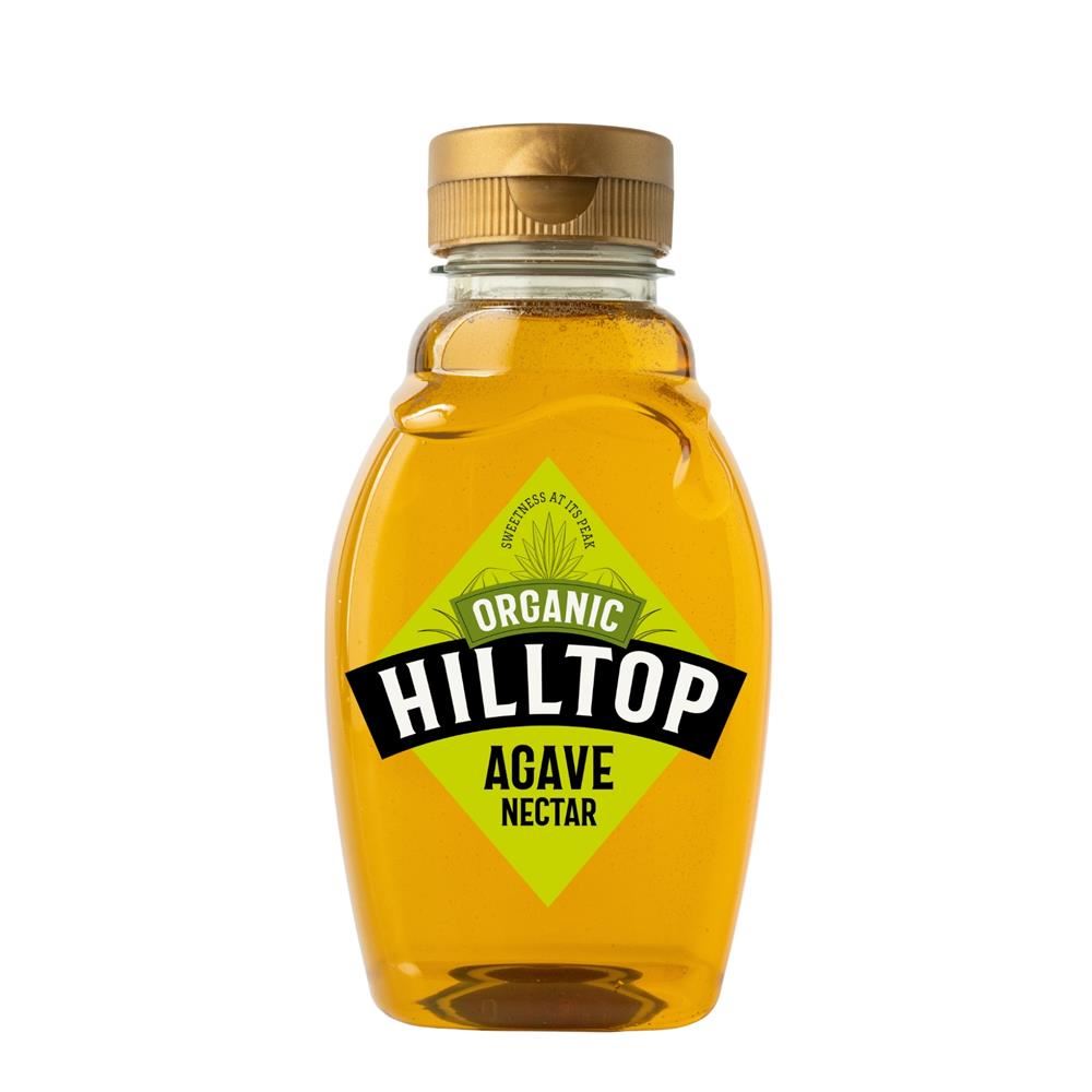 Hilltop Honey Hilltop Organic Agave Nectar Squeezy Bottle 330g