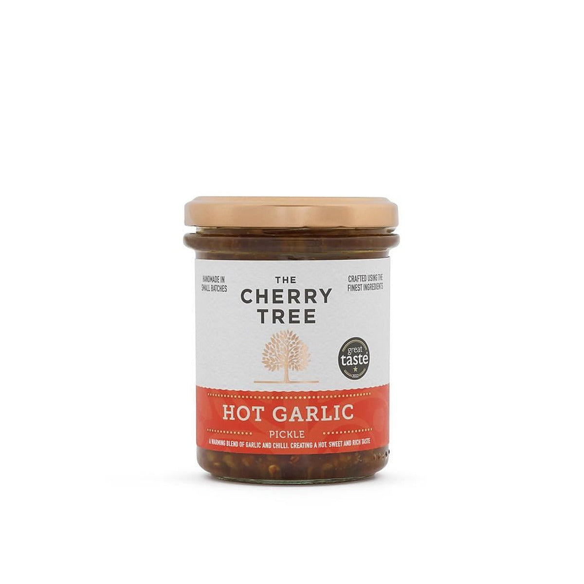 The Cherry Tree Hot Garlic Pickle 210g