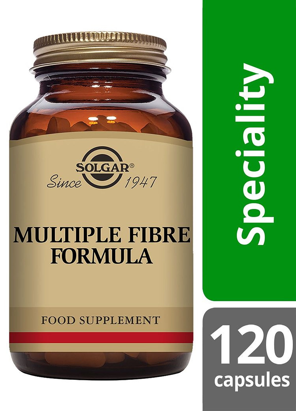 Solgar Multiple Fibre Formula - 120 Vegicaps - image 2