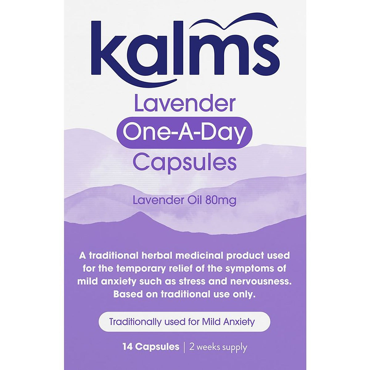 Kalms Lavender One-a-Day 14 Capsules