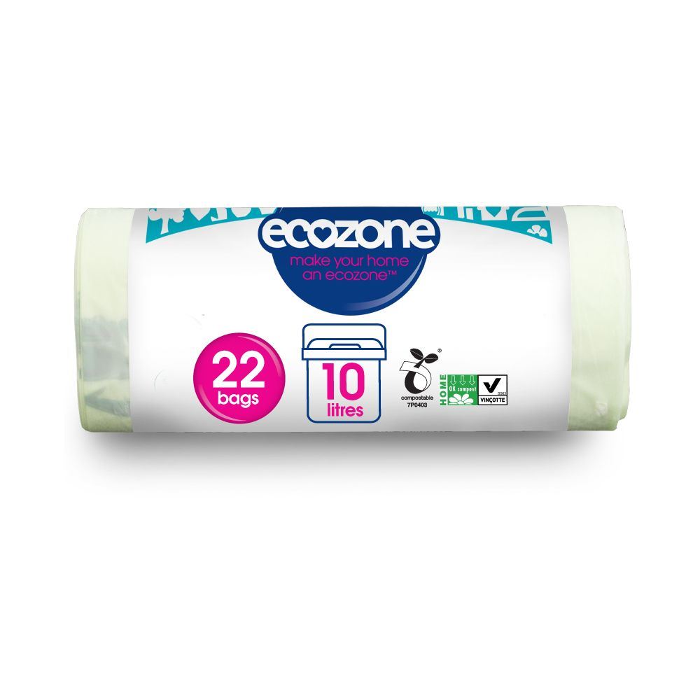 Ecozone Compostable Caddy Liners 22 bags
