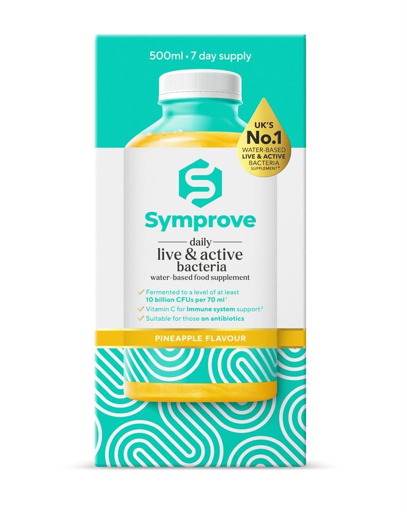Symprove Pineapple 1 week pack Live & active supplement 500ml