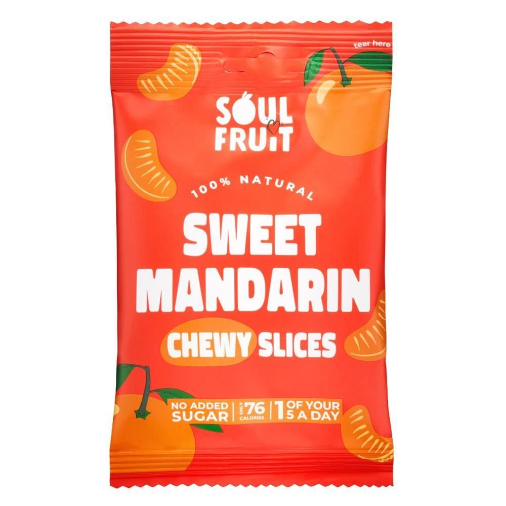 Soul Fruit Soft Dried Sweet Mandarin 25g - 10 Pack