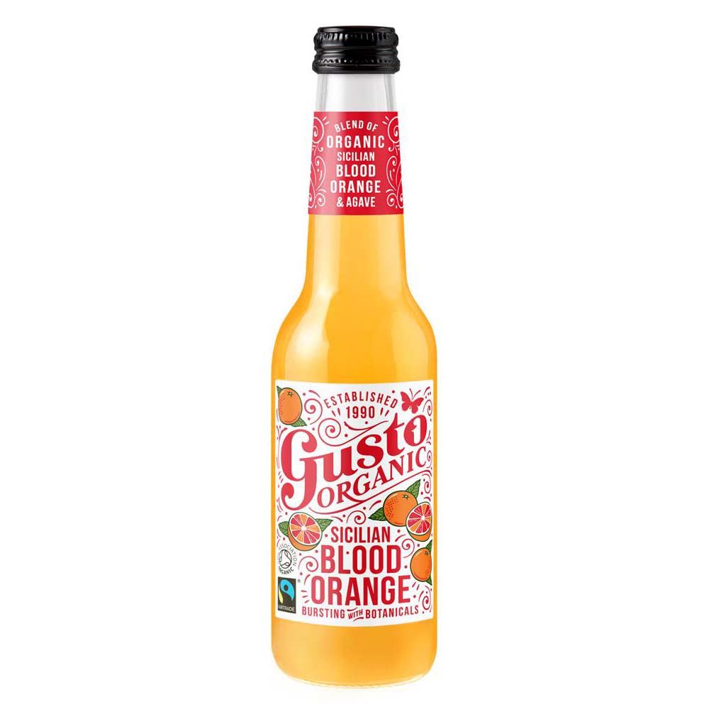 Gusto Organic Fairtrade Sparkling Sicilian Blood Orange 275ml