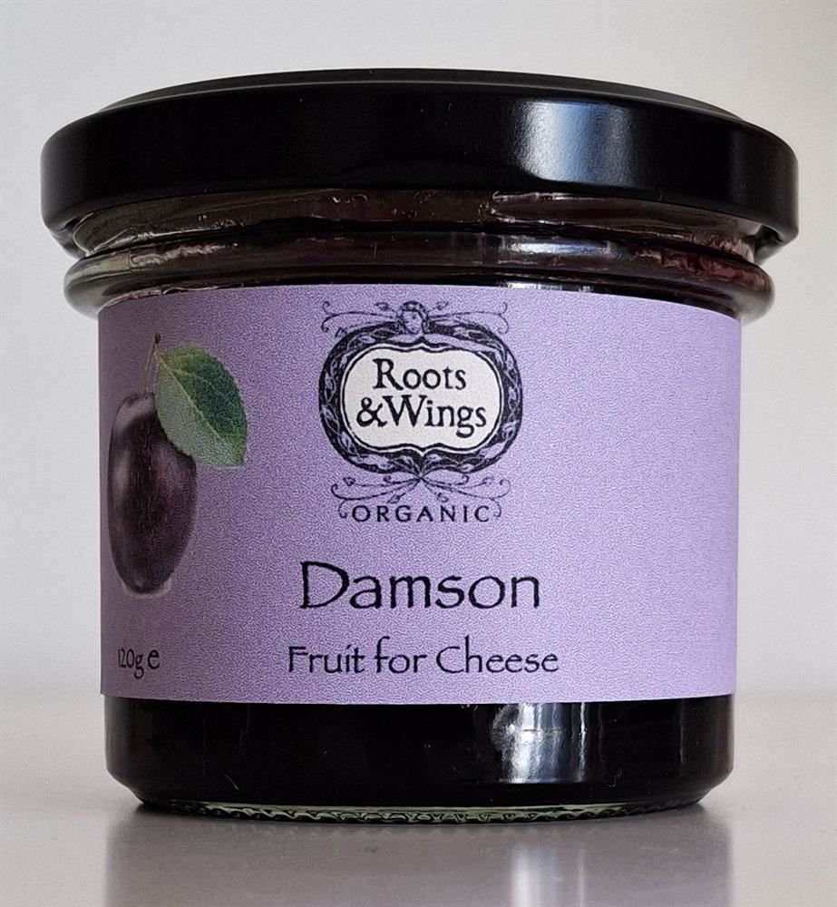 Roots and Wings Organic Damson Fruit for Cheese 120g