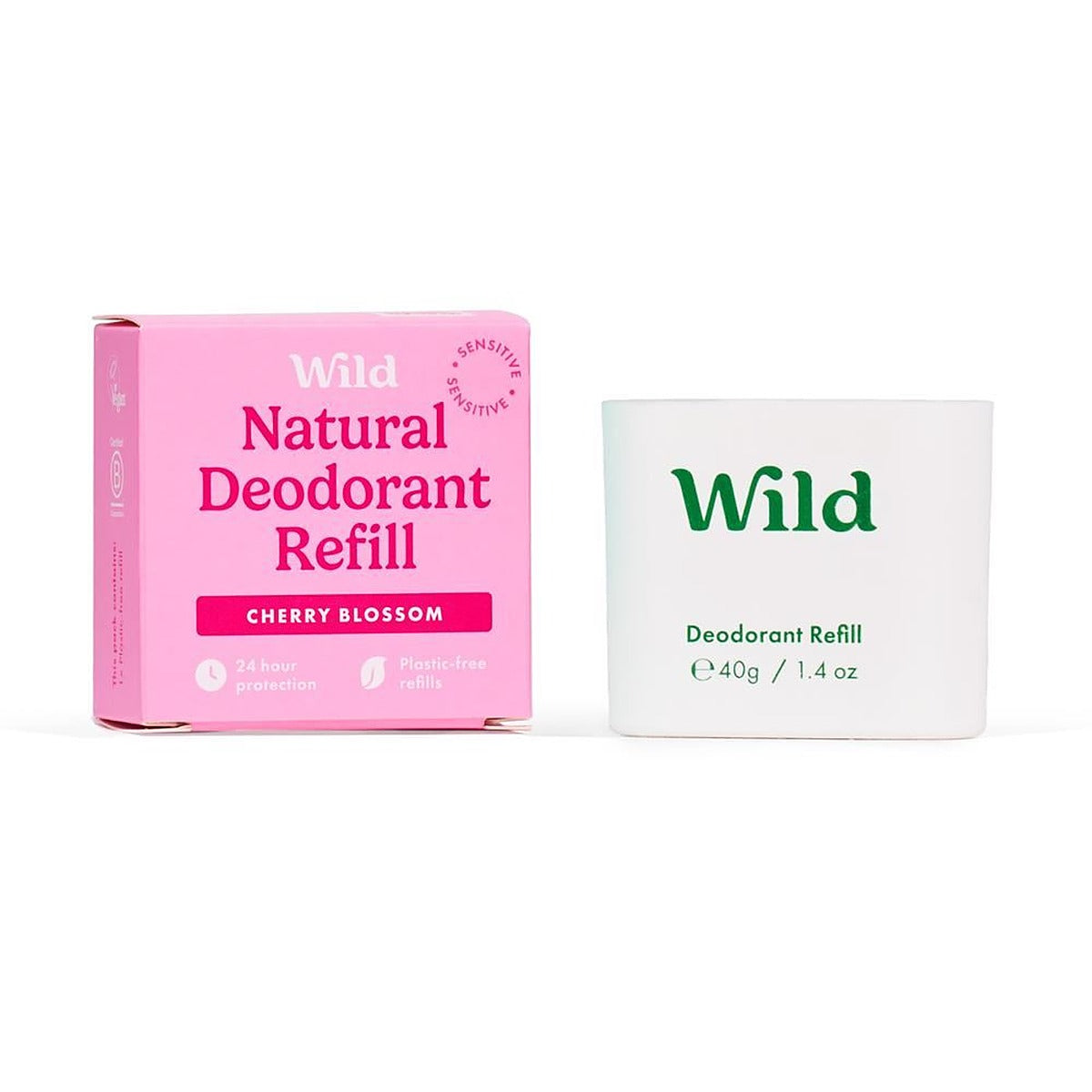 Wild Cherry Blossom Sensitive Deo Refill 40g