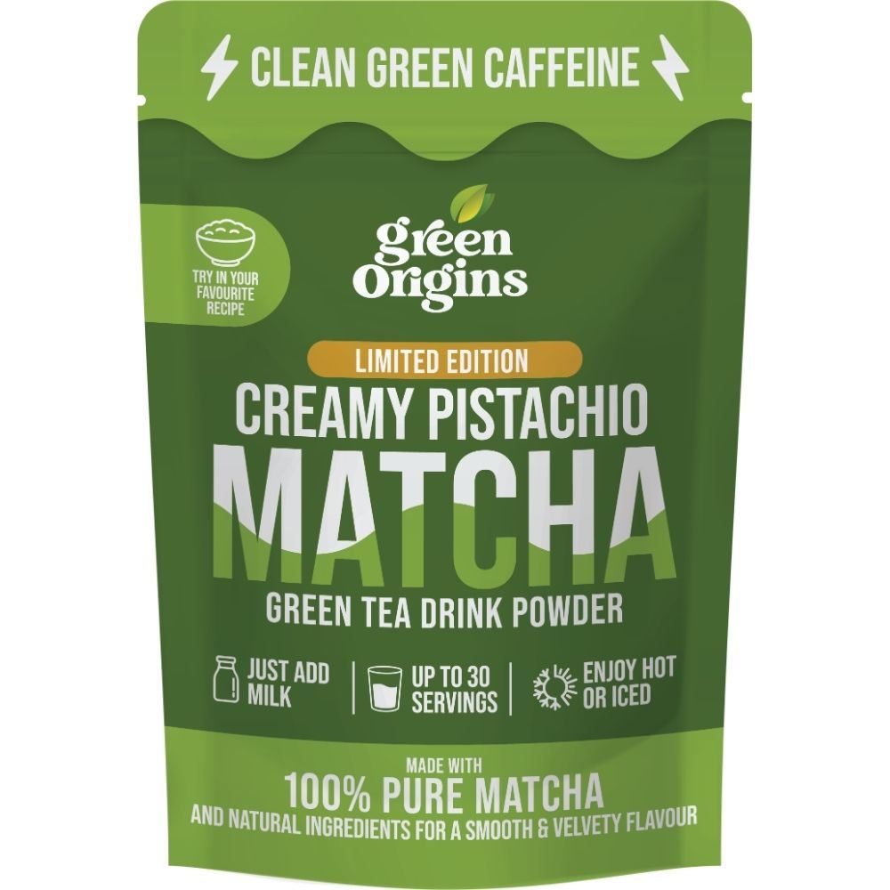 Green Origins Creamy Pistachio Matcha Powder 75g