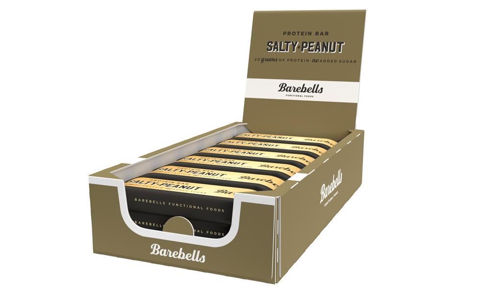 Barebells Salty Peanut Protein Bar 55g - 12 Pack – Health Plus Living