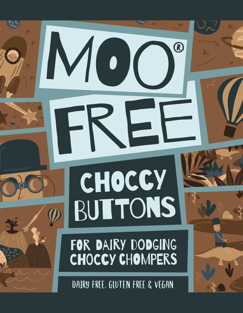 Moo Free Buttons Original 25g - 25 Pack