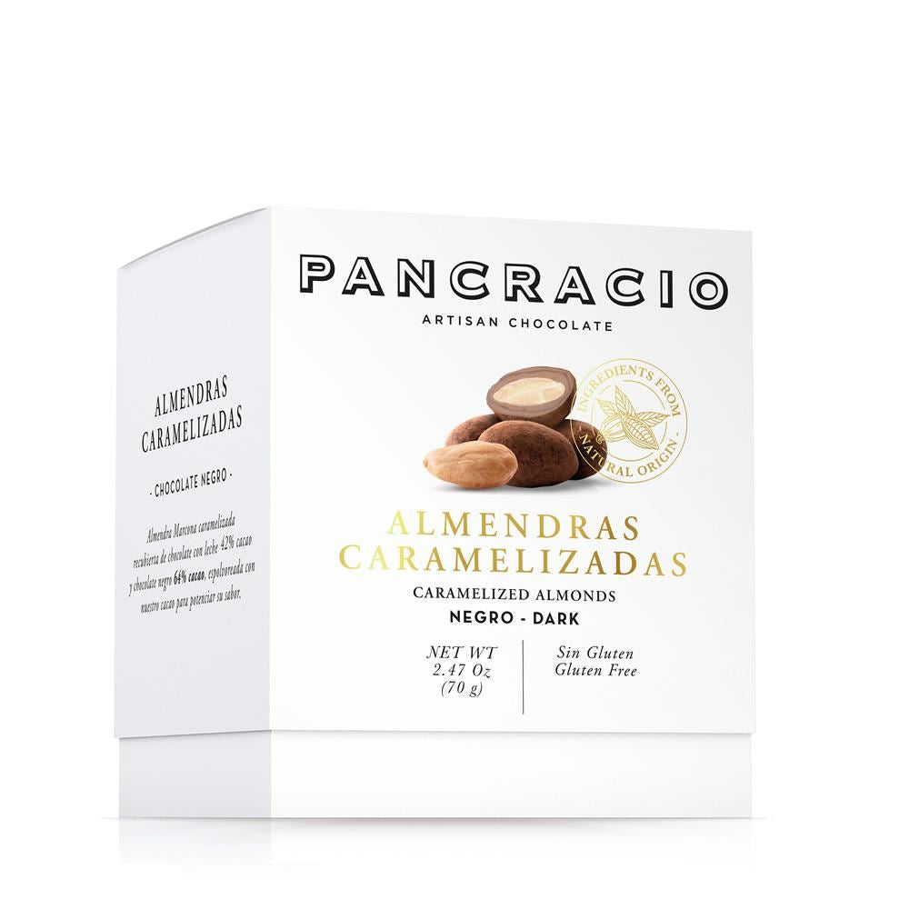 Pancracio Chocolate Caramelised Almonds - Mini Gift Box 70g