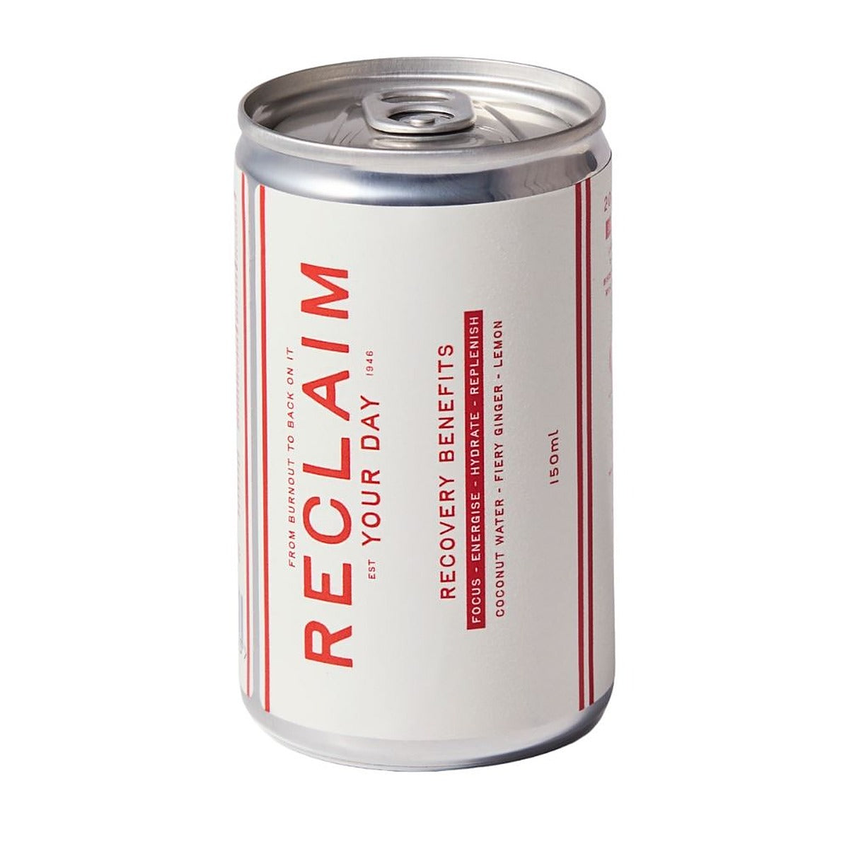 Reclaim The Ultimate Recovery Drink Fiery Ginger & Coconut Water 150ml - 24 Pack