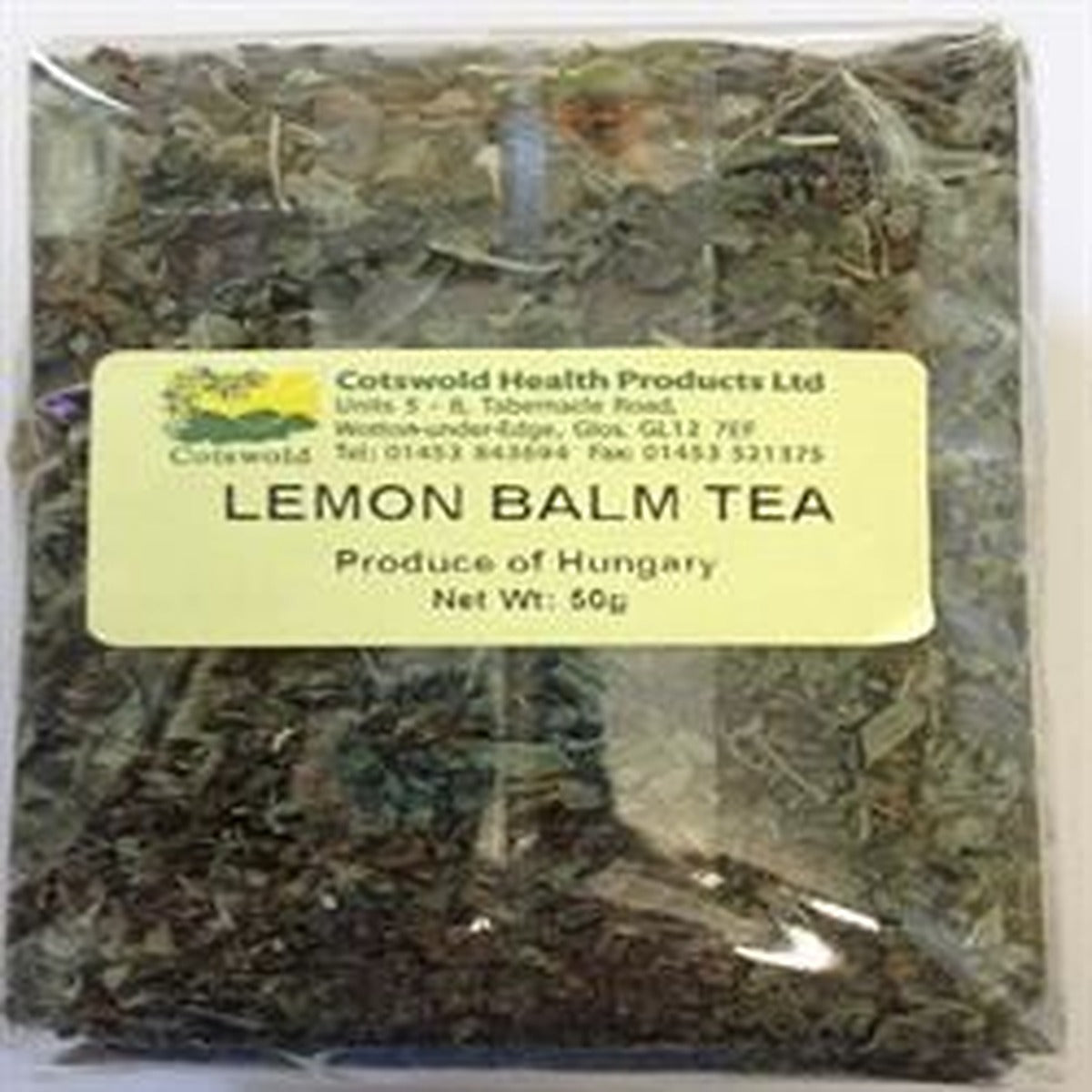 Cotswold Health Products Lemon Balm Tea 50g