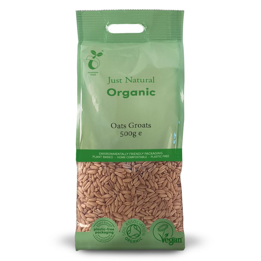Just Natural Organic Organic Oats Groats 500g