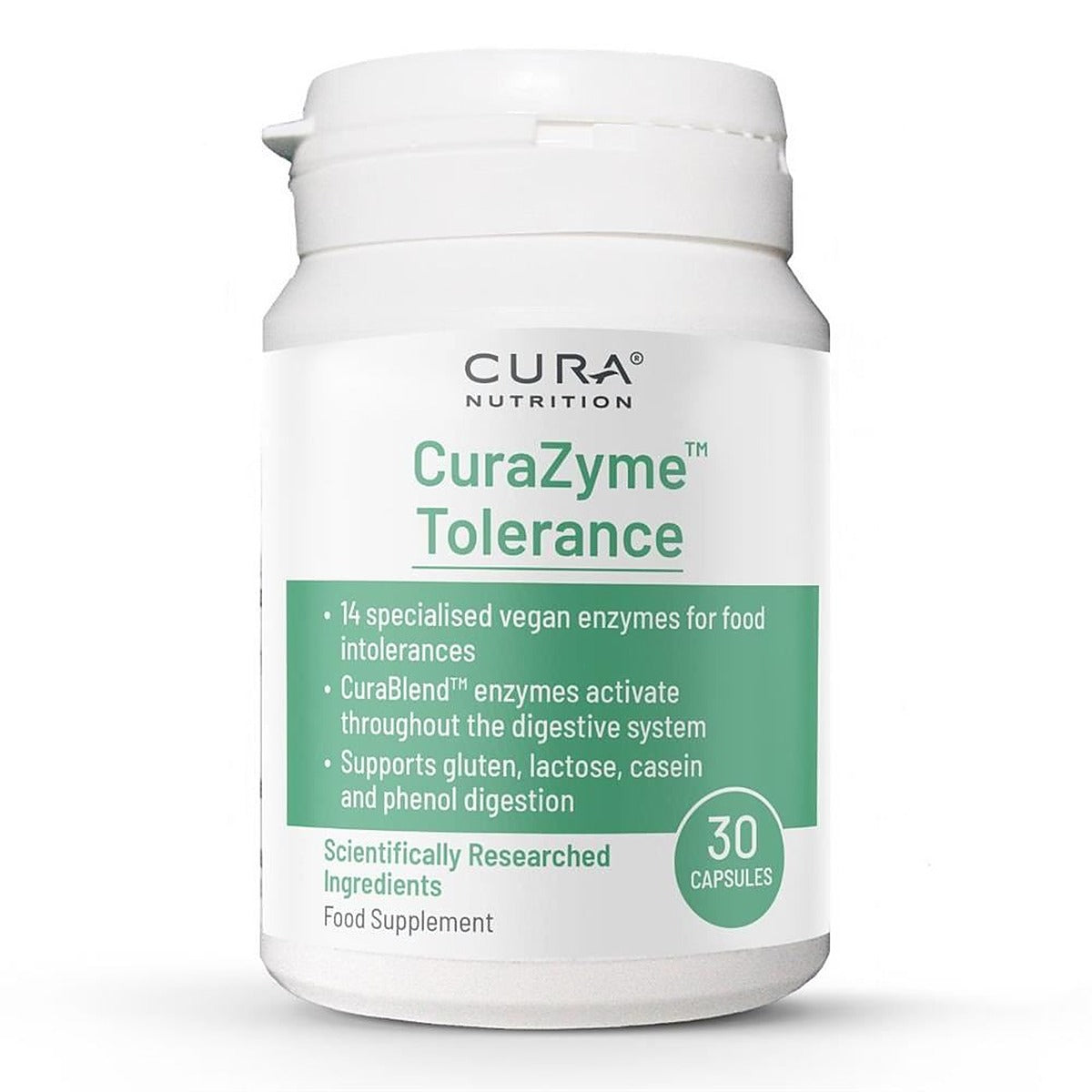 Cura yme Tolerance 30 Capsules
