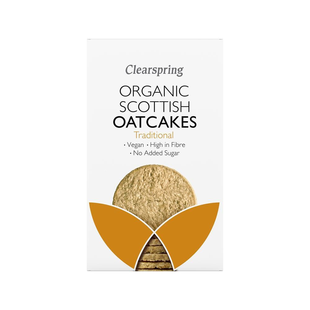 Clearspring Organic Scottish Oatcakes - Traditional 200g