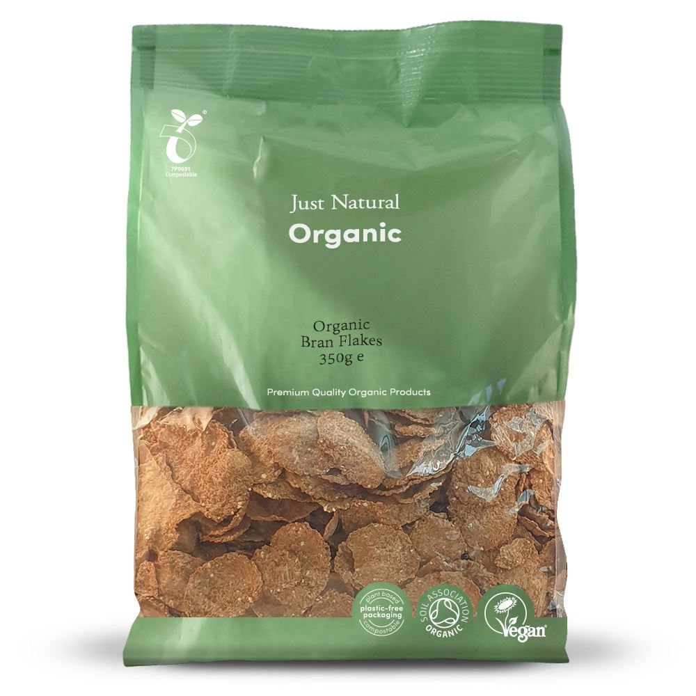 Just Natural Organic Organic Bran Flakes 350g