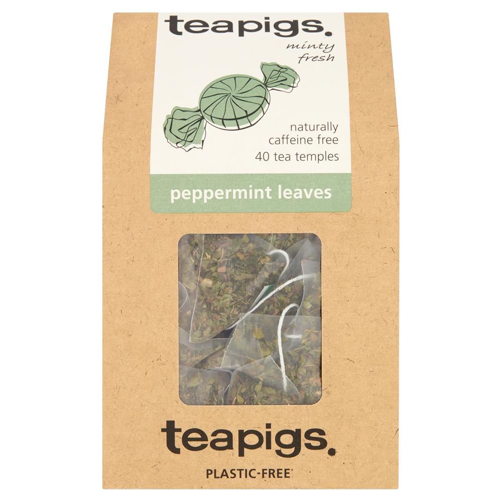 Teapigs Peppermint leaves 40 tea temples