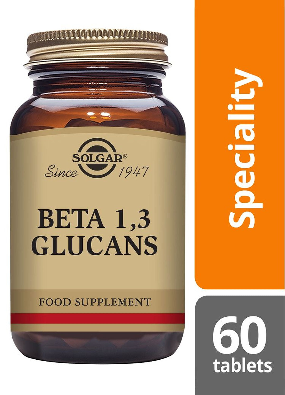 Solgar Beta 1,3 Glucans - 60 Tablets - image 2