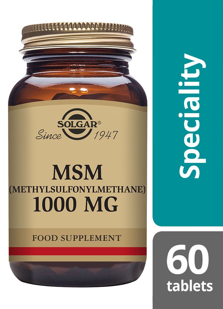 Solgar MSM 1000 mg - 60 Tablets