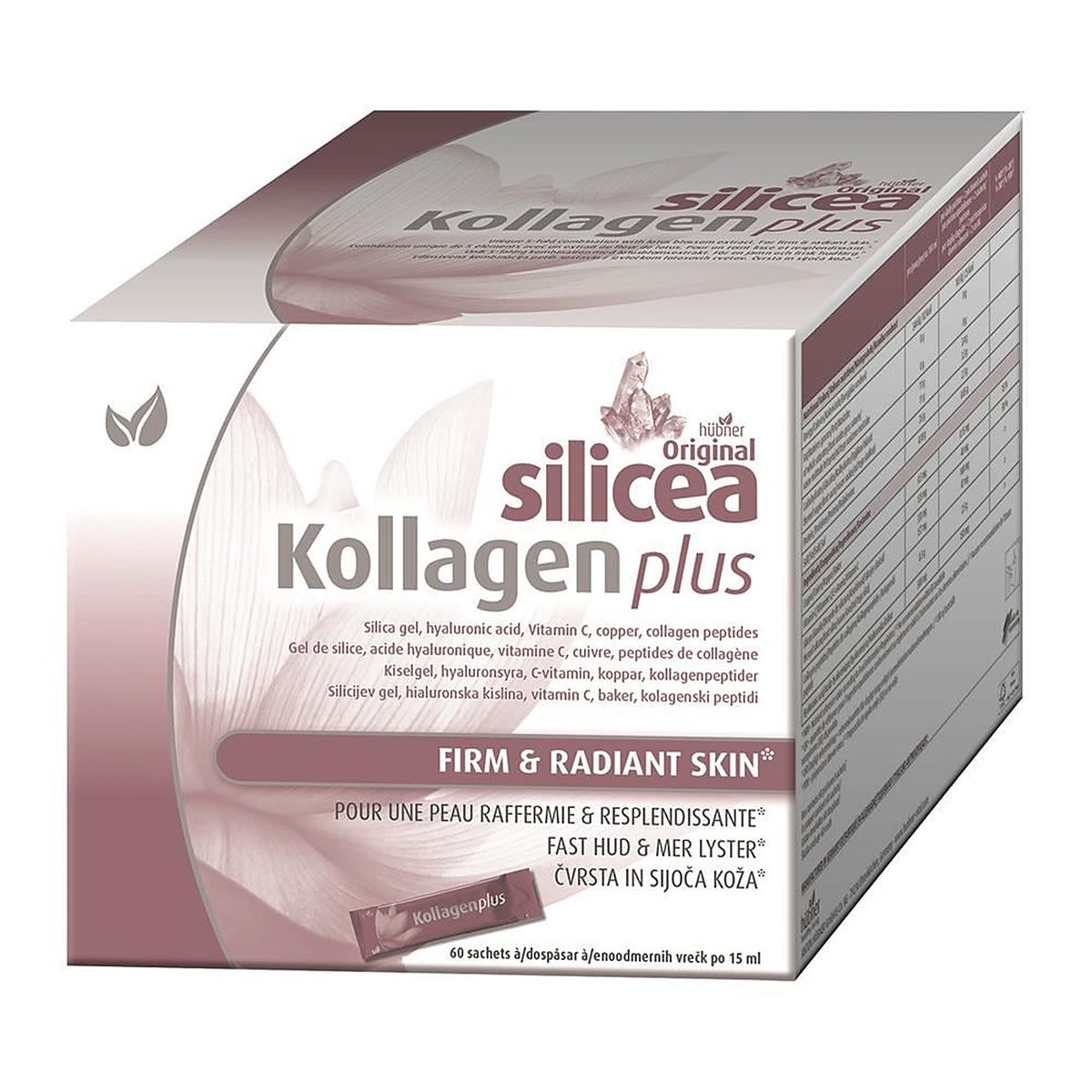Hubner Silicea Kollagen Plus Sachets 60 Sachets