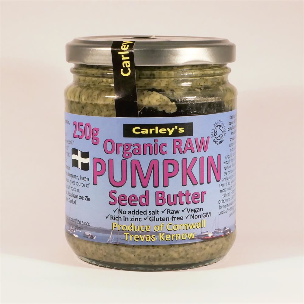 Carley's Organic Raw Premium Pumpkin Seed Butter 250g