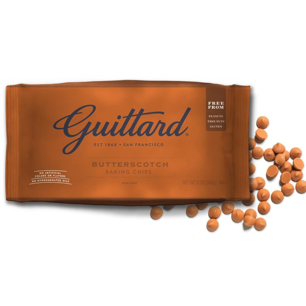 Guittard Butterscotch Baking Chips in large 340g bag