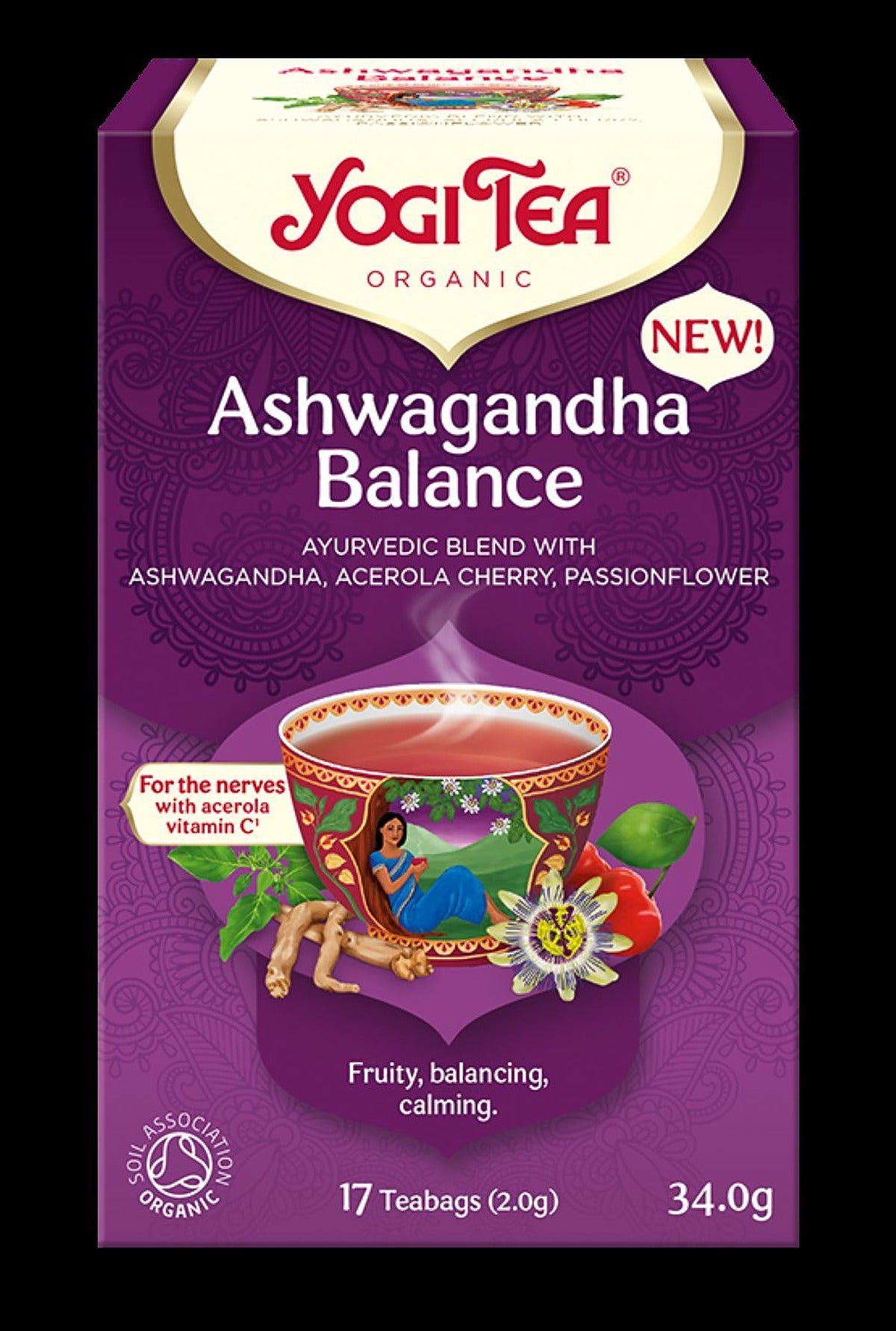 Yogi Tea Ashwagandha Balance Organic 17 Teabags