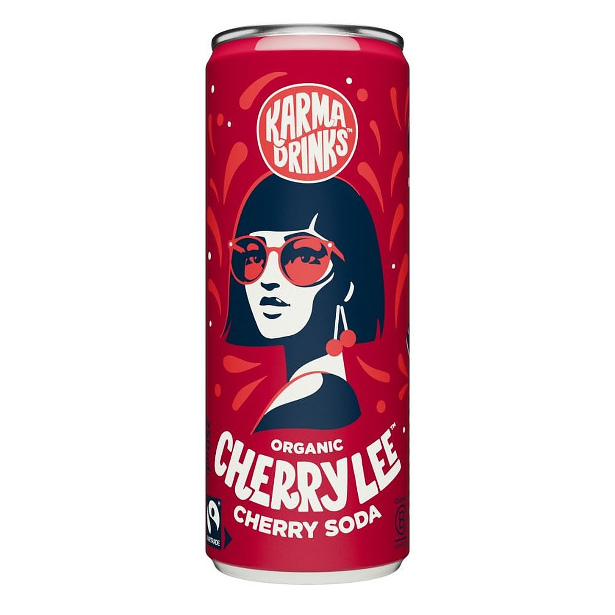 Karma Cola Cherry Lee Soda 250ml - 12 Pack
