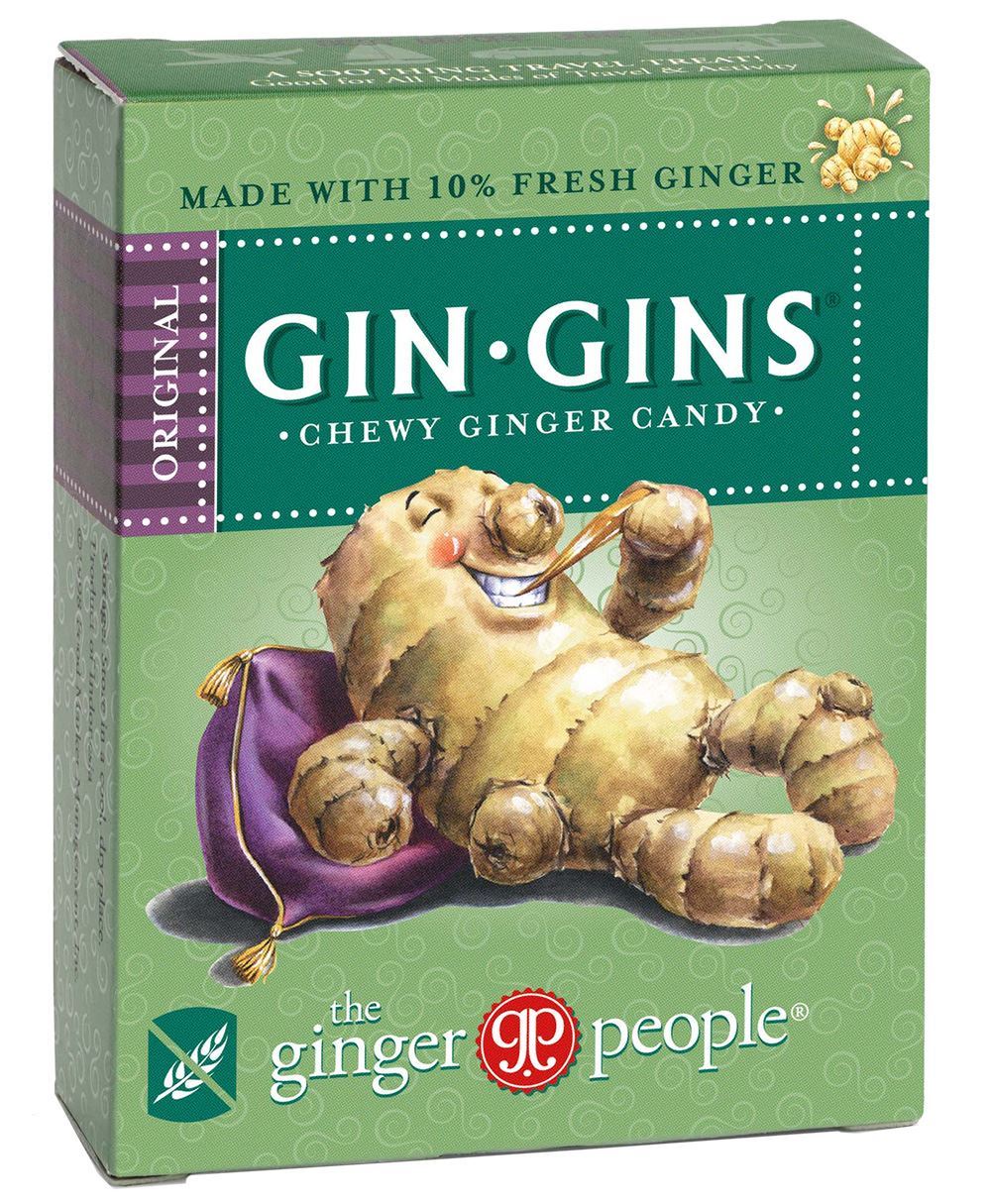 The Ginger People Gin Gins Chewy Ginger Candy 42g - 24 Pack